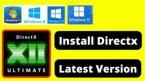 Download And Install Directx 12 On Windows 1110 Pc Directx 12 Ultimate