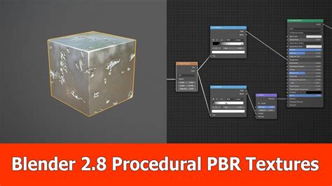 Blender 28 Procedural Pbr Texturing Beginner Tutorial Youtube