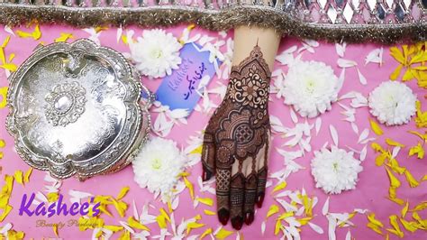 Kashif aslam inspired signature mehndi design|kashees mehndi. kashee`s signature Mehndi - YouTube