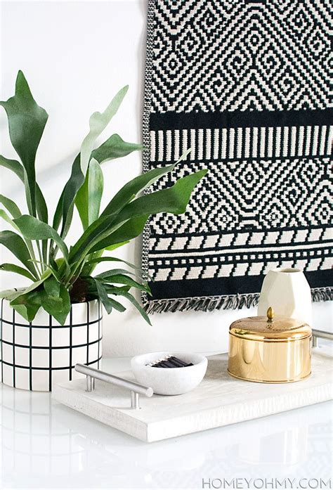 DIY Concrete Tray - Homey Oh My