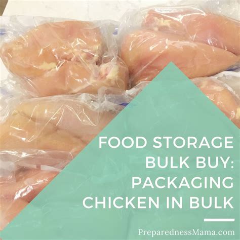 Long term bulk food storage containers. Food Storage Bulk Buy: Packaging Chicken in Bulk ...