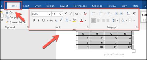 How To Create And Customize Tables In Microsoft Word Grovetech