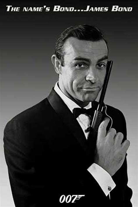 James Bond 007 Sean Connery Poster 61x915