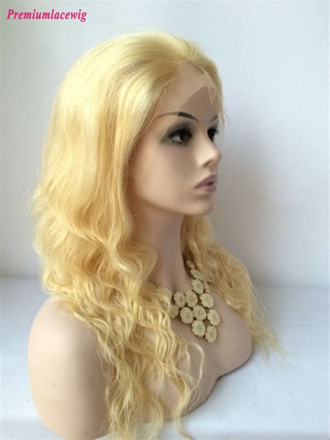 As you can see, this weave straight color 613 hair is so. 20inch Deep Wave Malaysian Human Hair 613 Color Lace Front Wig