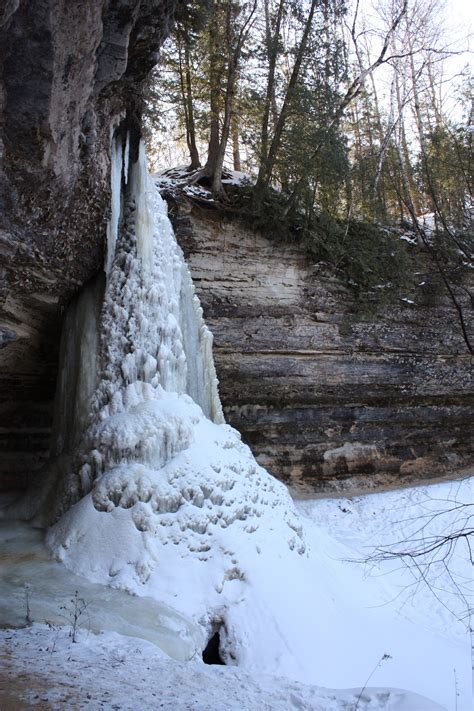The Eben Ice Caves Are A Popular Winter Hike Northern Michigan