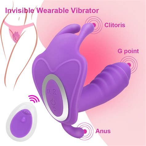 Remote Wearable Panties Dildo Vibrator G Spot Massager Sex Toy For Women Couple Ebay