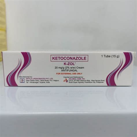 Ketoconazole Kzol 20mgg Cream Antifungal 15g Lazada Ph
