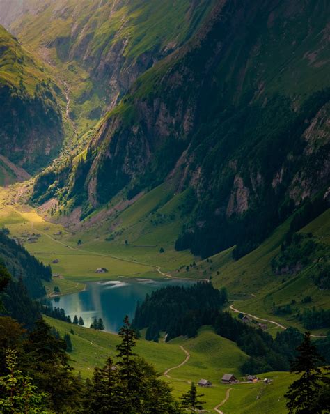 Mountain Scenery of Swiss Alps - Angelic Hugs