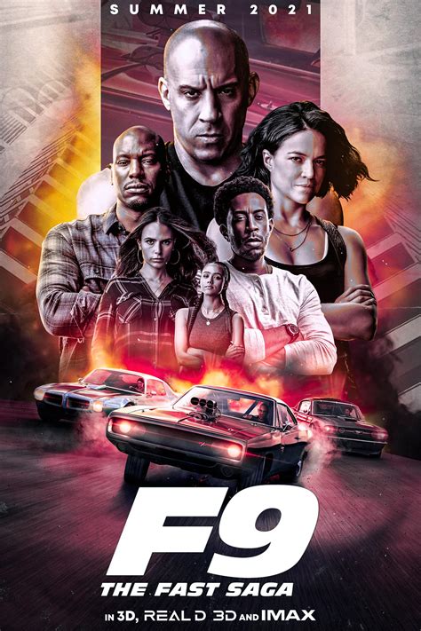 Fast And Furious 9 Movie Poster Dwayne Johnson Doesn T Think He S In
