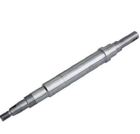 Silver 50 Hrc Hardness Round Stainless Steel Cnc Machined Shaft At Best