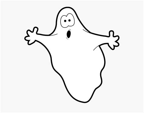 Free Ghost Clipart Black And White Clipart World