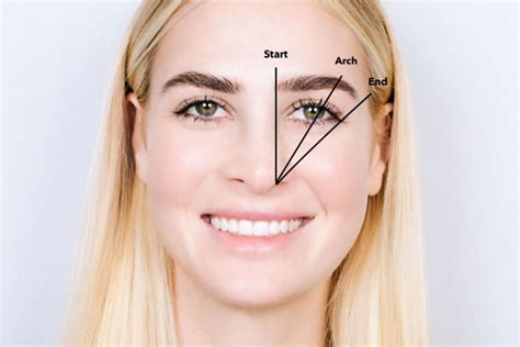 Eyebrow Mapping How To Perfect Your Brow Shape About The Brows