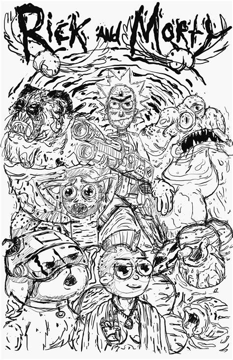 There are several different soap coloring options that are available to soap makers and crafters. Glade ICT: 35+ Latest Trippy Sketch Rick And Morty Drawing