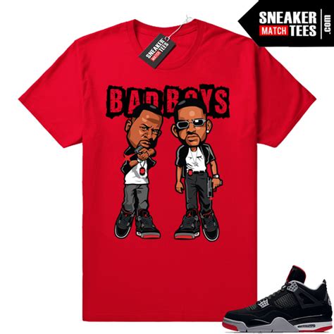 Bred Jordan 4 Shirts Jordan Match Clothing Shop