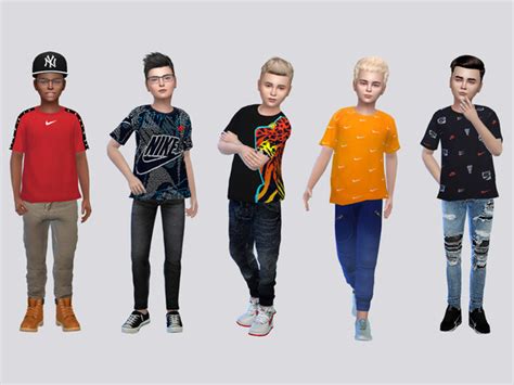 The Sims Resource Nike Swoosh Kids