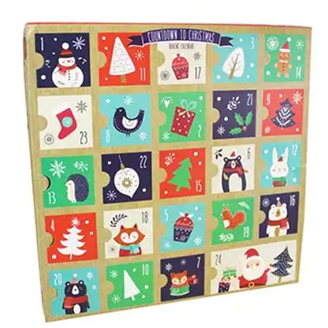 Fill Your Own Advent Calendar Classic Christmas £4 At The Works