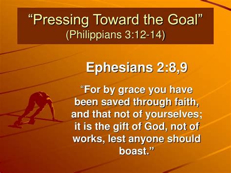 Ppt Pressing Toward The Goal Philippians 312 14 Powerpoint