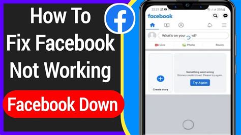 How To Fix Facebook Not Working Why Is Facebook Server Down Youtube