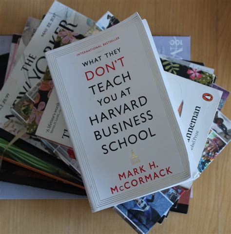 What They Don T Teach You At Harvard Business School Book Review Conscious By Komal
