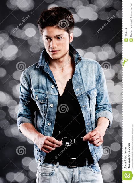 Fashion Shoot With Male Model Stock Photo Image 20842624