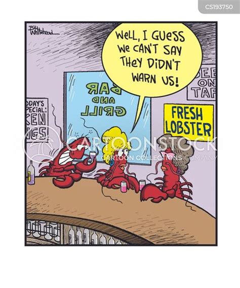 Fresh Lobster Cartoons And Comics Funny Pictures From Cartoonstock