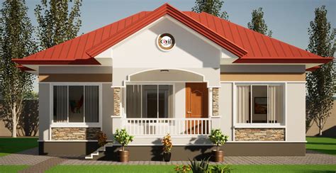 88 SQ M Bungalow House Design 12 00m X 11 00m With 3 Bedroom