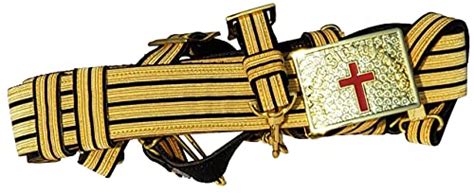 Masonic Knights Templar Sword Belt For Sale Picclick