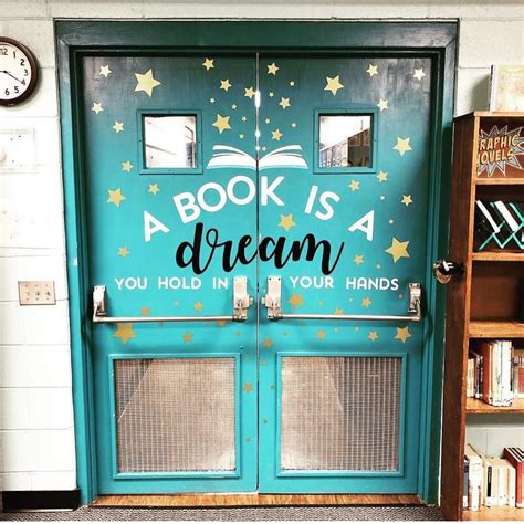 Omgoodness Mrsburchslibrary Decorated Her Library Doors And We Cant