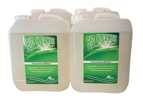 Bio Cleanze Powerful Ddac Softwash Biocide With Residual Protection