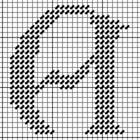 Plastic canvas janet lists free alphabet charts. Come Stitch with Me - Celebrate Sampler "A" - Nuts about ...