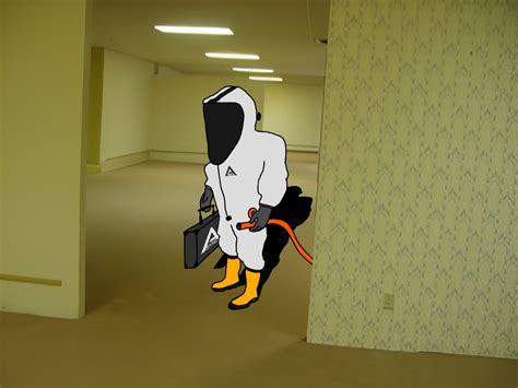 Hazmat Suit Scientist Stuck In Backrooms R KanePixelsBackrooms