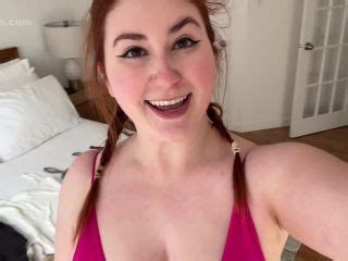 Thick Redhead Isla Moon Slutty Dress Try On Busty Girl Trying On See T