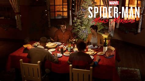 Spider Man Miles Morales Christmas Dinner 1080p Youtube