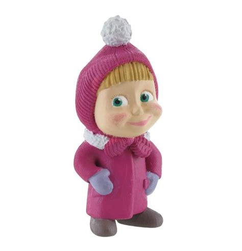 Buy Official Masha And The Bear Mini Figure Masha Winter 6 Cm