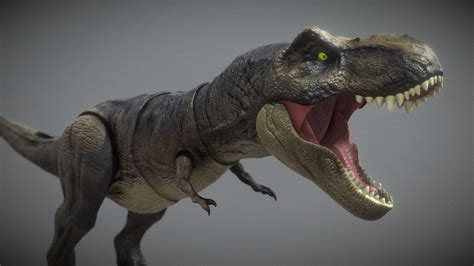 Jurassic World Tyrannosaurus Rex 3d Model By Guillermo Momplet
