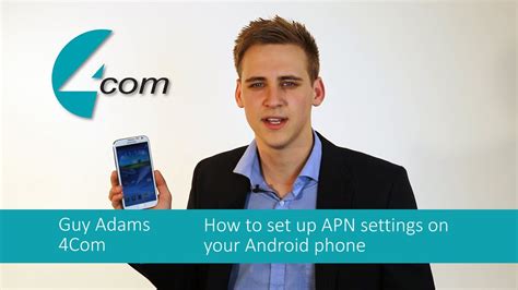 How To Set Up Apn Settings On An Android Device Youtube