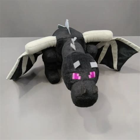 Mojang Jinx Minecraft Black Ender Dragon 24 Large Plush Stuffed Animal