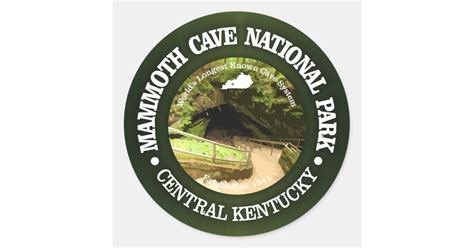 Mammoth Cave National Park Classic Round Sticker