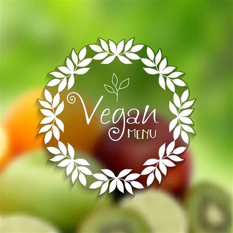 We have a new vector borders kit for you all! Decorative vegan menu design 210211 - Download Free ...