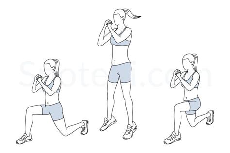 Jumping Lunges Exercise Guide With Instructions Demonstration