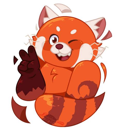 Red Panda Mei By Imaplatypus On Deviantart Cartoon Character Design