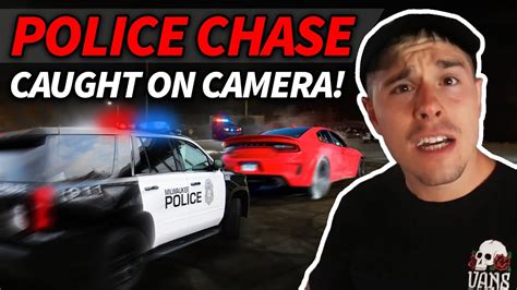 Crazy Police Chase Caught On Camera Youtube