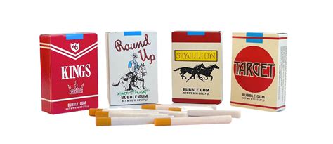 Bubble Gum Cigarettes Candy From The 1800s