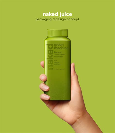 Naked Juice Packaging Redesign Concept On Behance