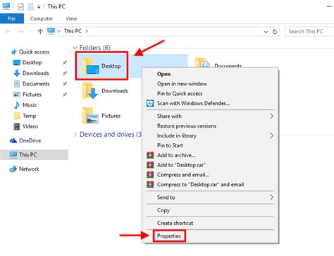 How To Move Desktop Folder In Windows 10mustbegeek