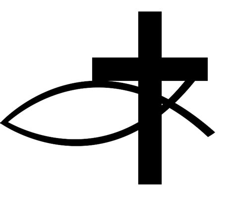 Filechristianity Symbols Cross Ichthyssvg Wikimedia Commons