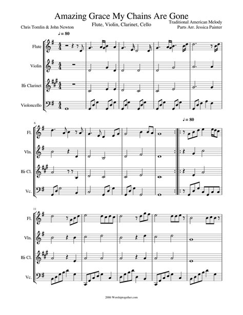 Piano traditional piano traditional piano free sheet music amazing grace. Amazing Grace My Chains Are Gone Sheet music for Violin, Flute, Clarinet (In B Flat), Cello ...