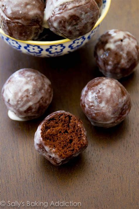Glazed Chocolate Munchkins Donut Holes Artofit