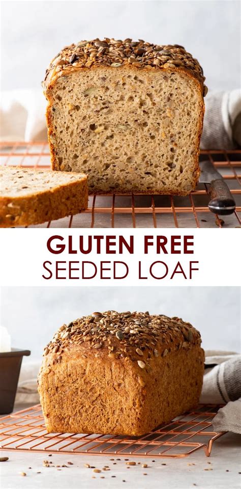 gluten free seeded loaf mixed seed bread the loopy whisk
