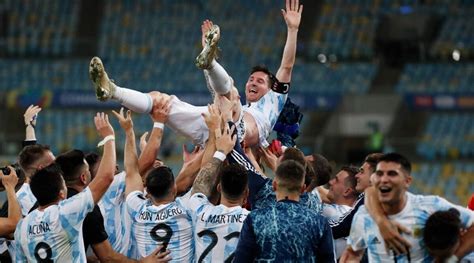 Copa America 2021 Final Highlights Argentina Beat Brazil 1 0 Messi